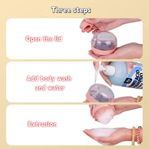 2024 yeni yumuşak silikon fırça kauçuk kıl için Pet masaj fırçası şampuanlık köpek banyo fırçası ve kediler duş bakım - Product Image 4