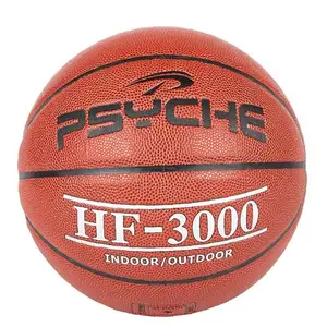 Embossed Logo Size 7/6/5 PU Basketball Ball In Bulk