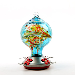 <strong>Hummingbird</strong> Water Feeder Flower Bird Feeder Anti-Ant Hook Painted Glass <strong>Hummingbird</strong> Feeder - Product Image 6