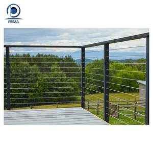 Prima Outdoor Balcón Tubería Barandillas Rundstabe Columna Barra Gelander Acero inoxidable 304 Barra DE SEGURIDAD Pasamanos - Product Image 4