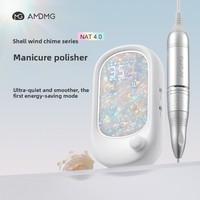 AMDMG - Appareil électrique portable professionnel de type stylo pour éliminer les peaux mortes et polir les ongles, idéal pour les salons de manucure