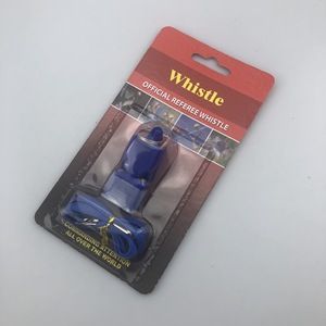 Haonan Department Store Whistle Plastic Official Referee Whistle With Lanyard For Sports Events - Product Image 5