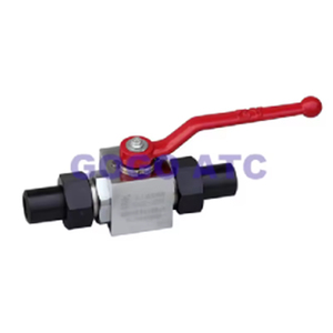 Válvula de Bola de Presión Hidráulica YJZQ-J08W Rosca Macho M22*1.5 Acero al Carbono Alta Presión Conexión Incidental y Tuerca de Rosca de Alta Calidad - Product Image 1