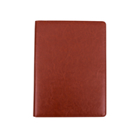 Carpeta Portafolio de Cuero PU A4, Carpeta Personalizada para Documentos de Conferencia con Portaplumas, Calculadora y Porta Tarjetas