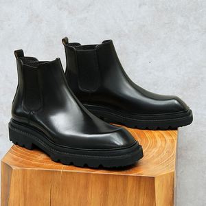 Zapatos Oxford de Hombre de Cuero Genuino Hechos a Mano, Estilo Italiano, de Lujo, para Otoño, Formales, Impermeables y Transpirables - Product Image 4