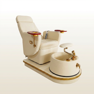 Sillón de Pedicura con Respaldo Reclinable y Bañera de Spa sin Tuberías para un Cuidado de Pies Confortable - Product Image 3