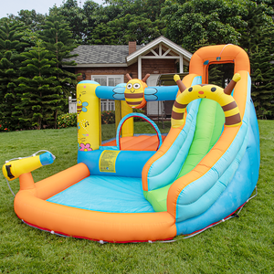 <span class=keywords><strong>Castillo</strong></span> Inflable con Tobogán y Temática de Abejas para Bebés, Brincolín, Casa de Brinco, en Venta - Product Image 6