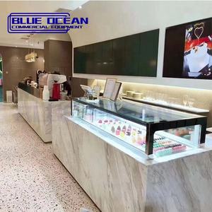 Réfrigérateurs enfichables d'affichage <span class=keywords><strong>de</strong></span> dessert <span class=keywords><strong>de</strong></span> biscuit <span class=keywords><strong>de</strong></span> refroidisseur <span class=keywords><strong>de</strong></span> gâteau <span class=keywords><strong>de</strong></span> réfrigération certifiés CE <span class=keywords><strong>de</strong></span> retour élevé avec le système <span class=keywords><strong>de</strong></span> compresseur <span class=keywords><strong>de</strong></span> refroidissement par air - Product Image 3