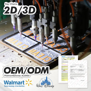 Llavero de PVC Blando 3D de Fabricante Auditado, Llavero de Goma y Silicona 3D de Dibujos Animados, Sedex, MOQ de 3000 Piezas para Promociones y Mosquetones - Product Image 3