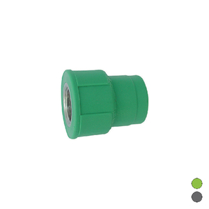 Raccord femelle en polypropylène fileté de 1 1/4 pouce de diamètre, connecteur de tuyau de plomberie 40 - Product Image 1