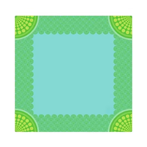 Tapete de Mahjong Americano con <span class=keywords><strong>Estrella</strong></span> de David y Paloma de Arte Folclórico, Base de Goma Antideslizante para Mesa de Juego - Product Image 2