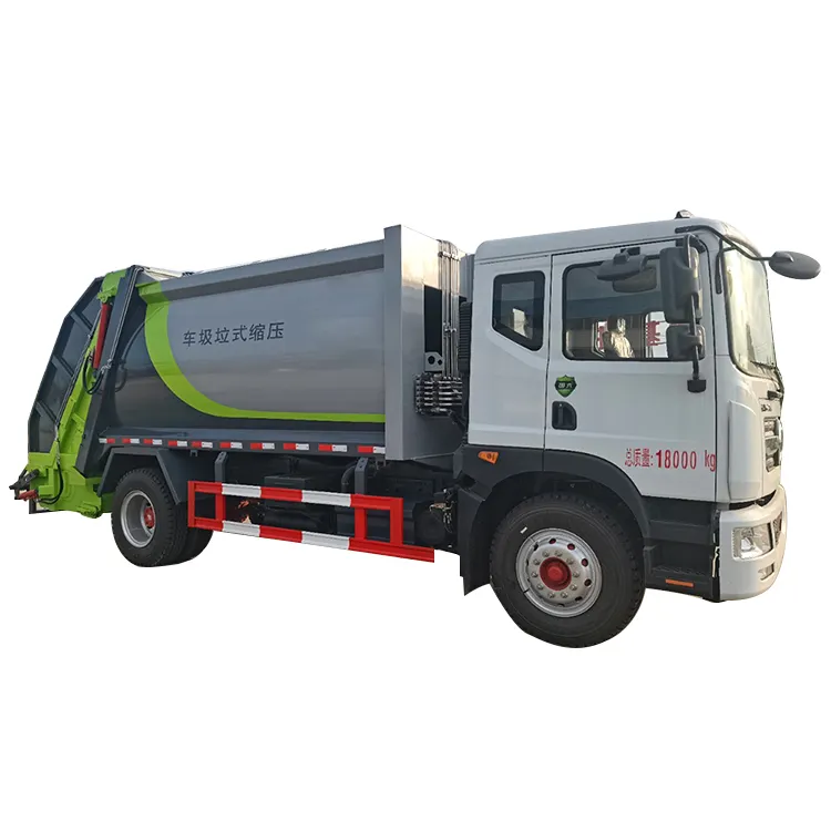 Dongfeng truk sampah dan transportasi 12m3, truk sampah pemadat