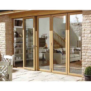 Tếch Màu Gỗ Cửa Và Cửa Sổ Khung Thép Thiết Kế - Product Image 6