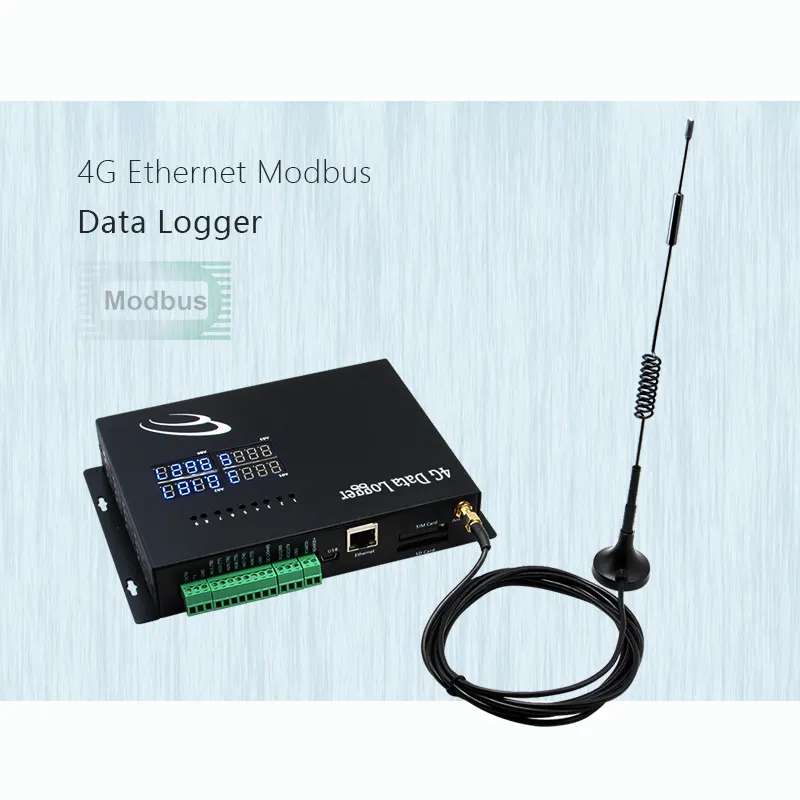 EASEMIND 4G Ethernet Modbus Data Logger 4g sistema di allarme di comunicazione Pulse Counter Modbus 4G Data Logger di rete