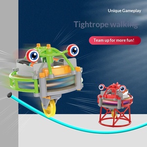 Nouveau jouet original et étrange : Robot monocycle magique créatif, jouet électrique, acrobate sur corde, voiture d'équilibre, jouet d'assemblage intéressant - Product Image 2