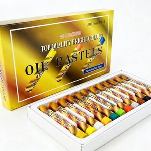 Crayons Pastel à l'Huile Non Toxiques Lavables, Meilleures Ventes, 8, 12, 16, 24 Couleurs, Personnalisables, pour Décoration Artistique et Peinture, Ensemble de Crayons de Cire pour Enfants - Product Image 2
