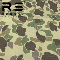 Tissu en nylon et coton camouflage NC Duck Jungle, tissu camouflage NYCO imprimé, uniforme tactique camouflage