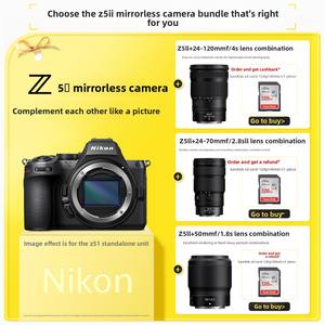 Appareil <span class=keywords><strong>photo</strong></span> numérique hybride plein format Z5II pour débutants, nouvelle génération Z5 officielle, capteur CMOS, carte SD, objectif 24-70 mm - Product Image 2