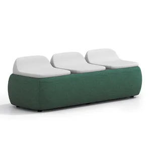 Moderne Commerciële Modulaire Kantoorlobby Meubellounge Openbare Receptie Sofa Wachtruimte Zitplaatsen