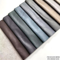 Lüks Estetik %100 Polyester Bronz Kabartmalı Fırçalanmış Örme Kanepe Kumaşı Su Geçirmez Ev Tekstili Araba Çantası Zarif Yumuşak