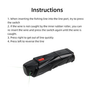 Il cambio di linea elettrico del Manager della lenza elettrica di grande vendita rimuove la vecchia linea di attrezzi da pesca attrezzatura da pesca - Product Image 4