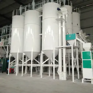 Fresadora de harina de maíz de 100 toneladas para Tailandia