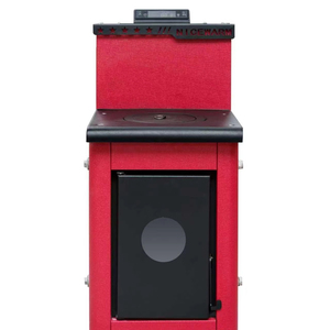 New Used Cheap Eco-Friendly Durable Lightweight Wood Pellet <b>Stove</b> Bathroom Indoor Heating Steel Fuel Burning Freestanding Unit - Product Image 2