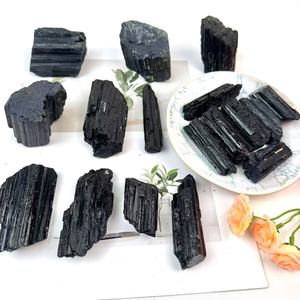 Nhà Máy Giá Loose Đá Quý Năng Lượng Đá Khác Pha Lê Thủ Công Mỹ Nghệ Nguyên Đen Tourmaline Cho Trang Trí Nội Thất - Product Image 4