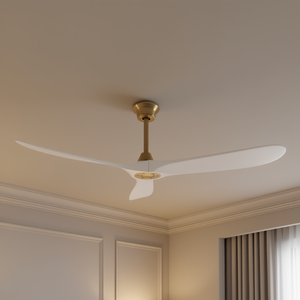 Ventilateur de plafond moderne de 60 pouces avec moteur DC et télécommande pour chambre à coucher - Product Image 2