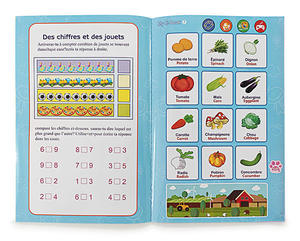 <span class=keywords><strong>Livre</strong></span> sonore éducatif personnalisé <span class=keywords><strong>pour</strong></span> enfants, machine d'apprentissage populaire en <span class=keywords><strong>anglais</strong></span> et français avec boutons poussoirs, <span class=keywords><strong>pour</strong></span> livres audio et e-books - Product Image 3