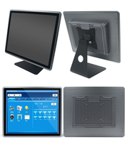 High Quality 12V 17-Inch IPS Gaming LED Monitor Capacitive USB IP65 Industrial Touch Screen VGA HMI Input New Industrial Monitor