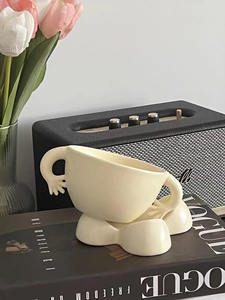 แก้วกาแฟพร้อมจานรองสไตล์นอร์ดิกน่ารัก ความจุขนาดใหญ่ - Product Image 5