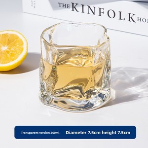 Mug à bière en verre torsadé style Ins, design Japandi, avec bouchon paille Superfit SK008CK – Vaisselle compacte de haute qualité pour thé/vin/<span class=keywords><strong>café</strong></span> - Product Image 6