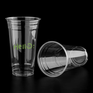 Gobelets en Plastique PET Jetables Transparents de 16 oz avec Couvercles de Fête Personnalisables pour <span class=keywords><strong>Boba</strong></span>, Thé aux Perles et Boissons Froides - Product Image 2