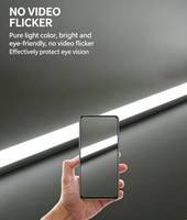 Luminaire LED Tri-proof IP65 en PC, 36W, 12-60V DC&AC, 1,2 m, personnalisé pour usine