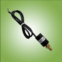Capteur de pression d'huile sous vide 158 en alliage d'aluminium IP65 250VAC 3A pour compresseurs d'air et pompes CVC