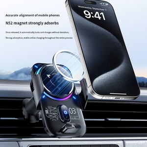 Soporte Magnético Inalámbrico para Coche con Carga Fría por Enfriamiento por Hielo y Potencia de Salida de 25W, Nuevo Estilo 2026 - Product Image 5