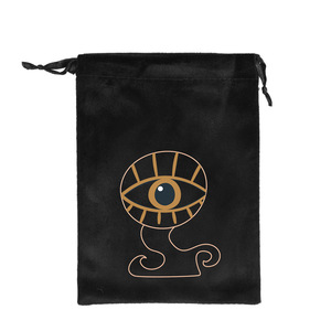 Pochette de maquillage réutilisable en velours avec cordon de serrage pour accessoires de <span class=keywords><strong>téléphone</strong></span> portable et tablette - Product Image 4