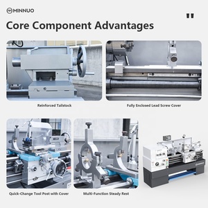 अतिरिक्त-उच्च टॉर्क मैनुअल लाथा C6140 37 + भारी मशीनरी में वर्षों का अनुभव - Product Image 4