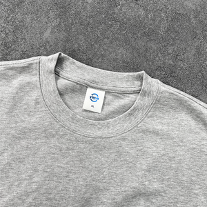 T-shirts pour hommes de haute qualité, lourds, à motif graphique, coupe ample et courte, décontractés, surdimensionnés, vierges, personnalisables - Product Image 3