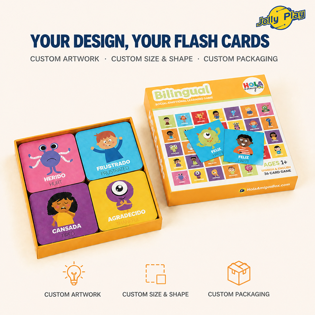 Memory Game Educational Flash Cards for Children Custom Printed Paper Flash Cards/cognitive Cards