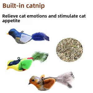 Juguete Interactivo de Alta Calidad para Mascotas, Juguete Colgante Retráctil para Pájaro, <span class=keywords><strong>Catnip</strong></span>, 1 Unidad, Aleatorio - Product Image 5