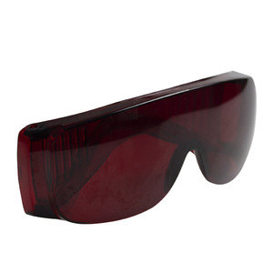 Persianas Venecianas y Gafas Protectoras de Curado por Luz, Anti-Salpicaduras, Rojas, Fotosensibles, Protección Ocular para Máquinas - Product Image 2
