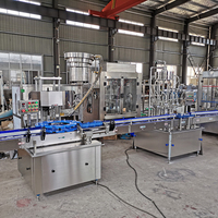 Machine de remplissage complète pour vin, boissons, Vodka, whisky, alcool, plantes, ligne de bouteilles, ml