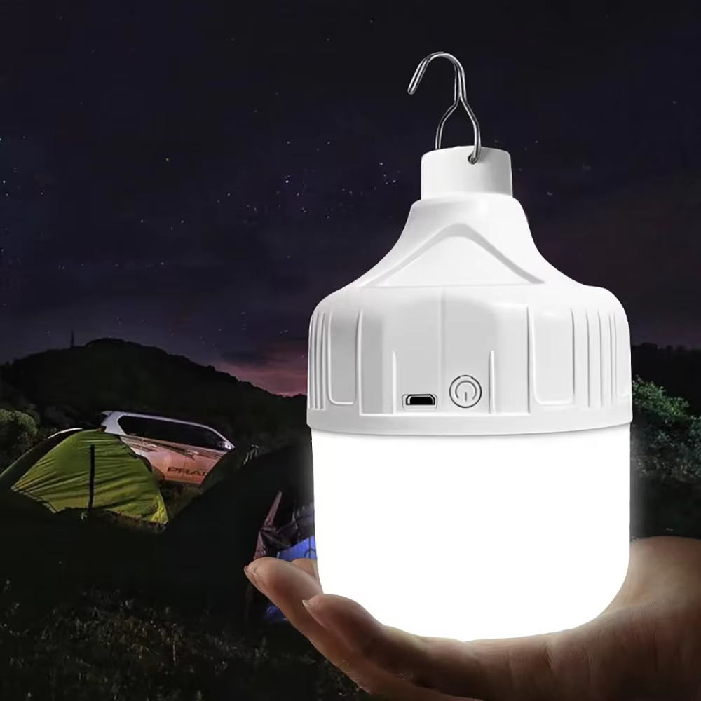Vagocom LED Rechargeable Camping Lamp,Portable Tent Lantern Torch With White Light/Warm White