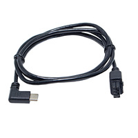 Câble personnalisé Type-C mâle vers 2x4P Molex 30 moulé avec gaine en PVC pour transmission de données haute vitesse