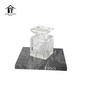 De Lujo restaurantes de estilo decoración de <span class=keywords><strong>la</strong></span> Mesa de resina Pilar arte sostenedor de <span class=keywords><strong>vela</strong></span> palo - Product Image 4