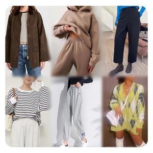 Ropa de Mujer al por Mayor Otoño/Invierno, Chaquetas, Suéteres, Pantalones Baratos de Venta Caliente, Estilos Casuales, Entrega Aleatoria de Inventario - Product Image 2