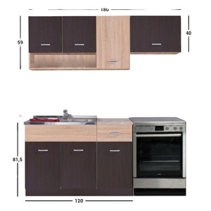 Bộ tủ bếp hoàn chỉnh để sắp xếp và trang trí nhà bếp - Product Image 1