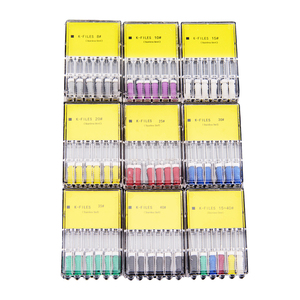 Uso manuale in acciaio inox dentale K-<span class=keywords><strong>Files</strong></span> di alta qualità dentale endodontica File del canale radicolare - Product Image 2